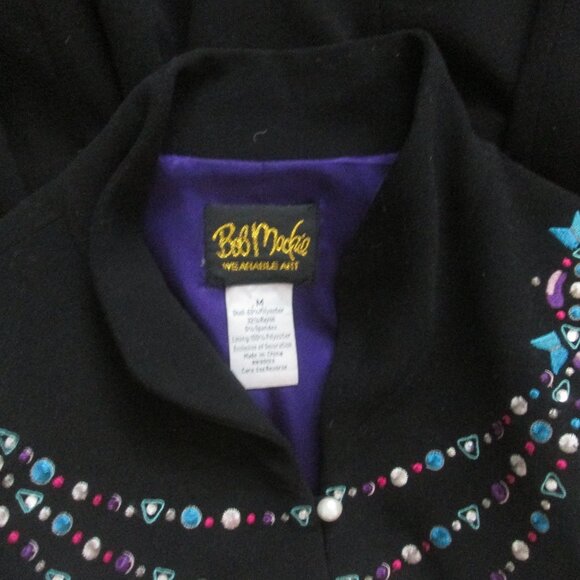 Bob Mackie Wearable Art Jacket - Picture 6 of 6